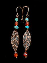 leaf & mixed stones set