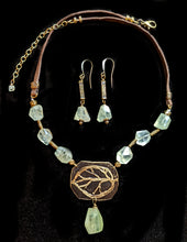 leaf & prehnite set