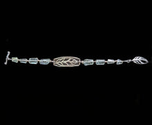 leaf & green amethyst set