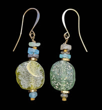 mixed colors roman glass set