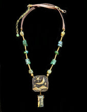 moon & labradorite landscape set