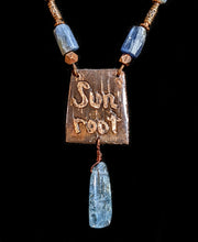 moon & stars kyanite set
