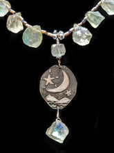 nickel silver moon & quartz set