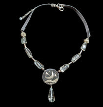 moon & stars green amethyst set