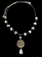 moon & stars & aquamarine set