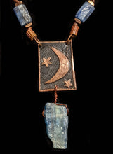 kyanite moon & stars set