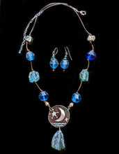 moon & stars roman glass set