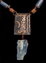 kyanite moon & stars set