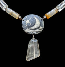 moon & stars mixed stones set