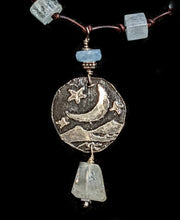 moon & stars & aquamarine set