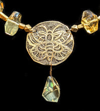 moth & lemon quartz set