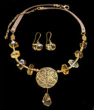 moth & lemon quartz set