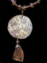 moth and smoky quartz set