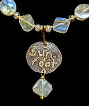 moth & labradorite set