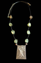 nickel silver tree & prehnite set