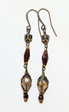 moth and smoky quartz set