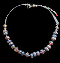pearl & glass choker set