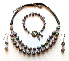 pearl & pyrite set # 1 - sunroot studio