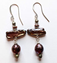labradorite & pearl set