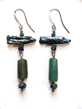 pearl & roman glass earrings - sunroot studio