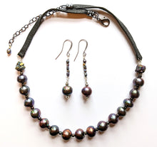 pearls & leather set - sunroot studio