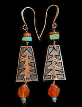 pine tree & mixed stones set