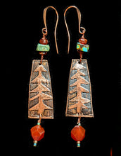 pine tree & mixed stones set