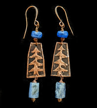 pine tree & kyanite set