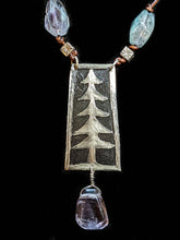 pine tree & fluorite set