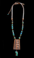 pine tree & turquoise set