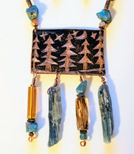 moon & pines glass & stone set