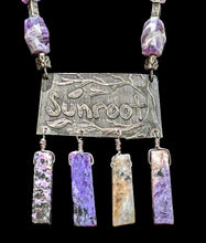 pines & amethyst landscape set
