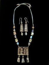 pines & labradorite set