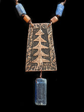 pine tree & kyanite set