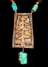 pine tree & mixed stones set