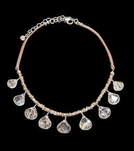 quartz & zircon choker set