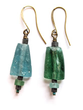 roman glass earrings # 2 - sunroot studio