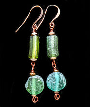 dill flower & roman glass set