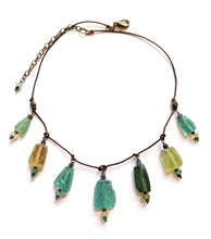 roman glass necklace # 2 - sunroot studio