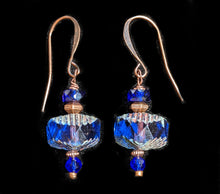 blue fluorite & african glass set
