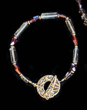 moth and smoky quartz set