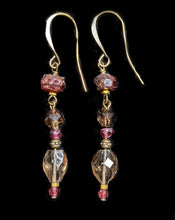 smoky quartz & garnet set