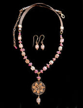 sunflower & pink stones set
