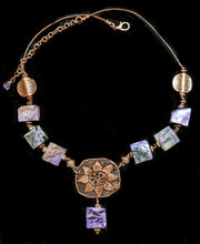 sunflower & charoite set