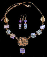 sunflower & charoite set - sunroot studio