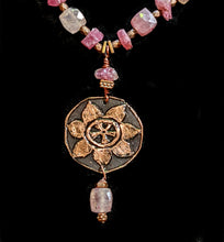 sunflower & pink stones set