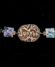 sunflower & charoite set