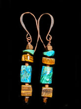 leaf & mixed stones set