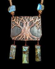 tree & labradorite set