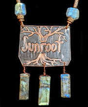 tree & labradorite set